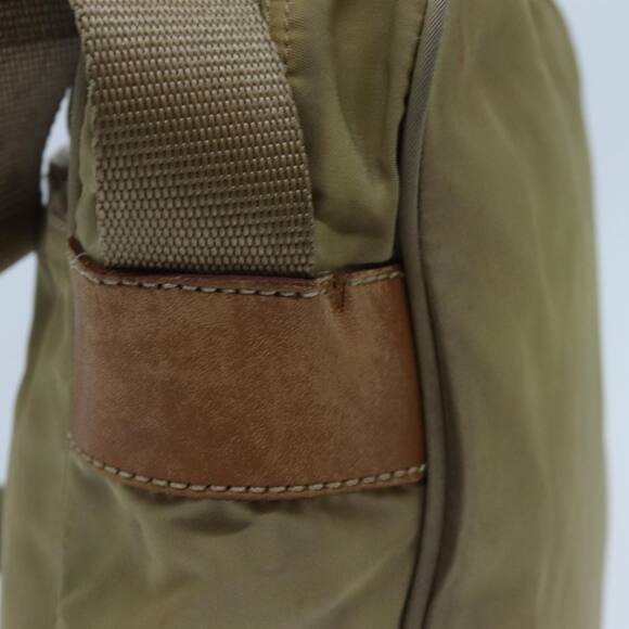 PRADA Shoulder Bag Nylon Beige - Picture 5 of 12
